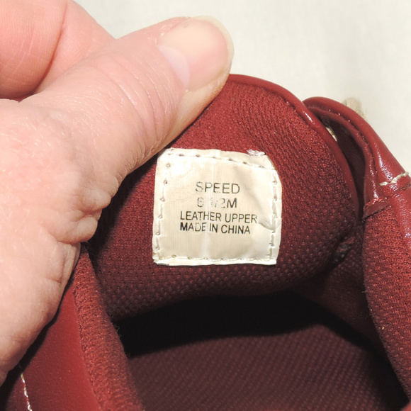 Wanted Speed red lace-up shoes - Picture 8 of 8